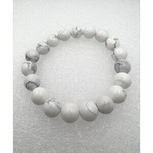 Howlite Beaded Bracelet
